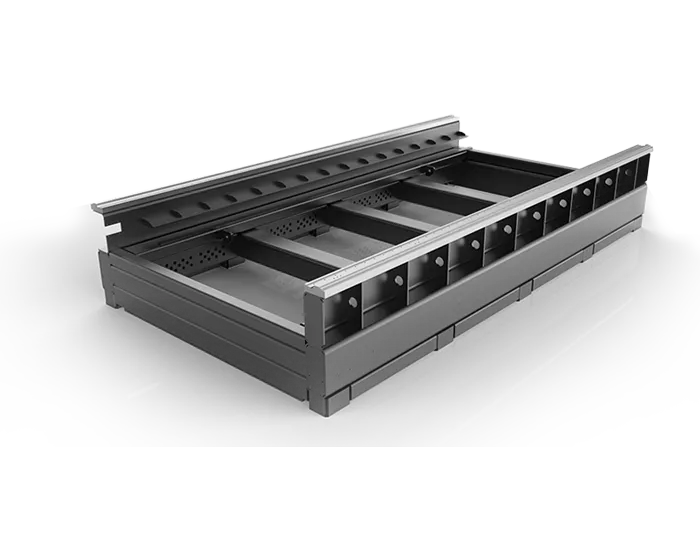 The Segmented Rectangular Tube Welded Bed