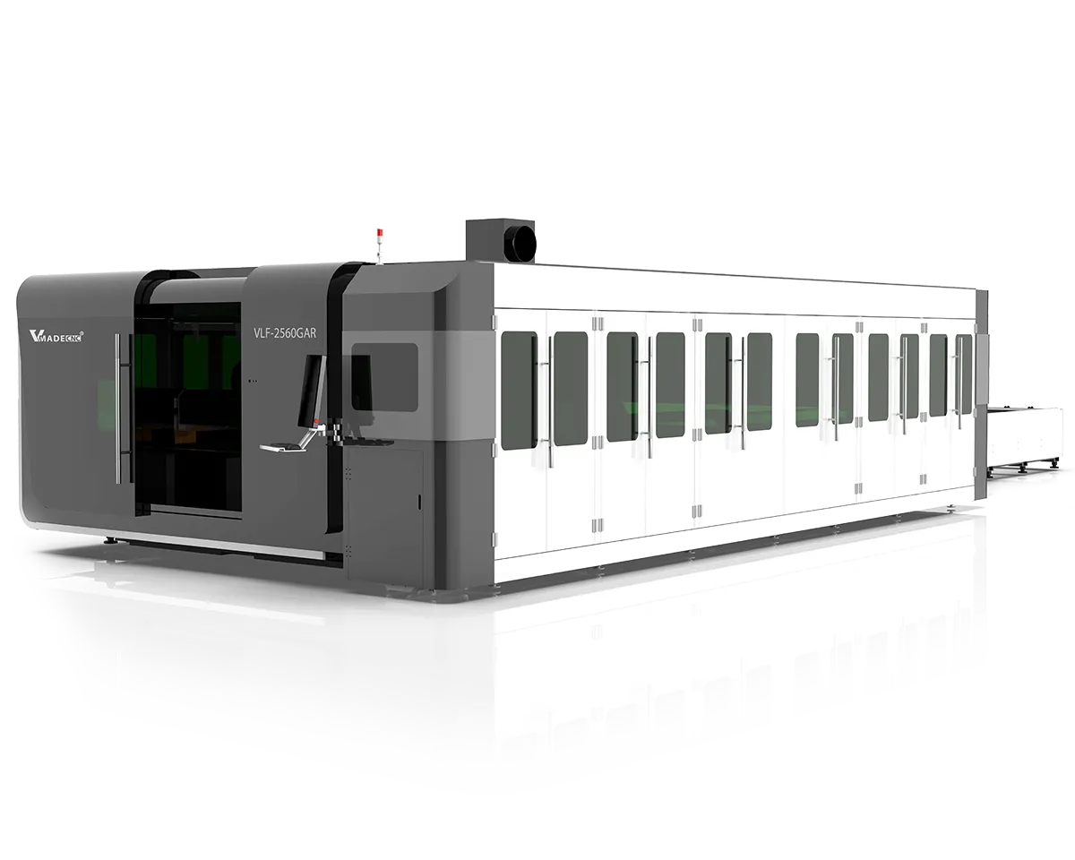 Pipe & Plate Whole Cover Exchange Platform Fiber Laser Cutting Machine