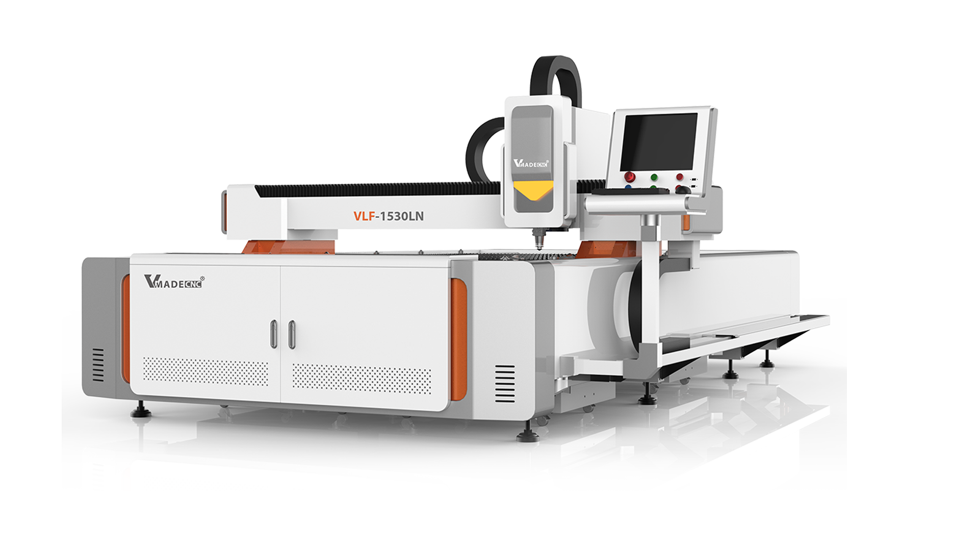 Dual Driver Gear Rack Fiber Laser Cutting Machine